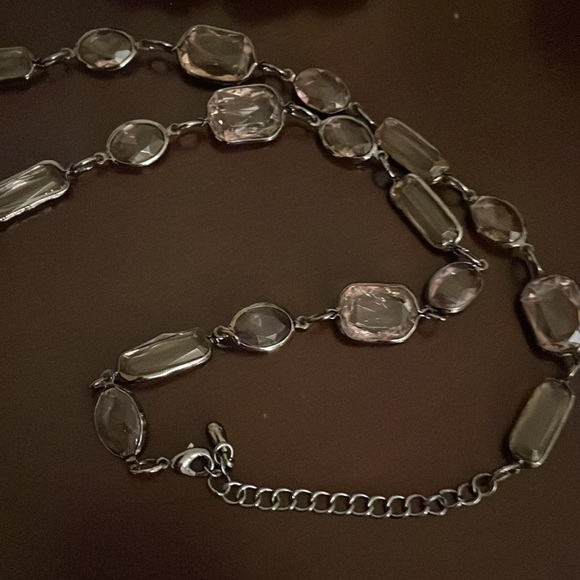Hematite with Smokey colored beaded necklace - Picture 2 of 3
